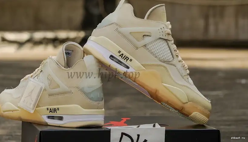 JORDAN SAIL OFF-WHITE TO READY SHIP RETRO MATERIALS RETAIL 4 0602